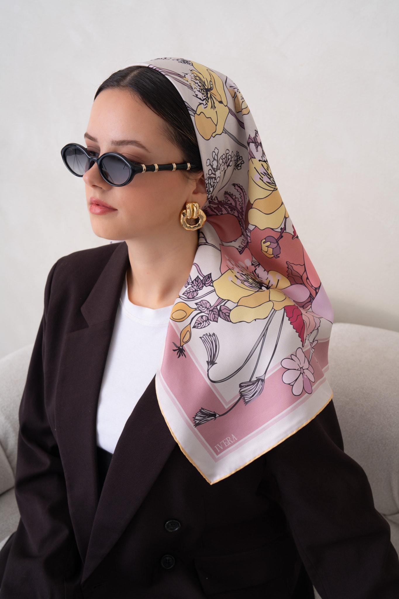 Blush Garden Scarf