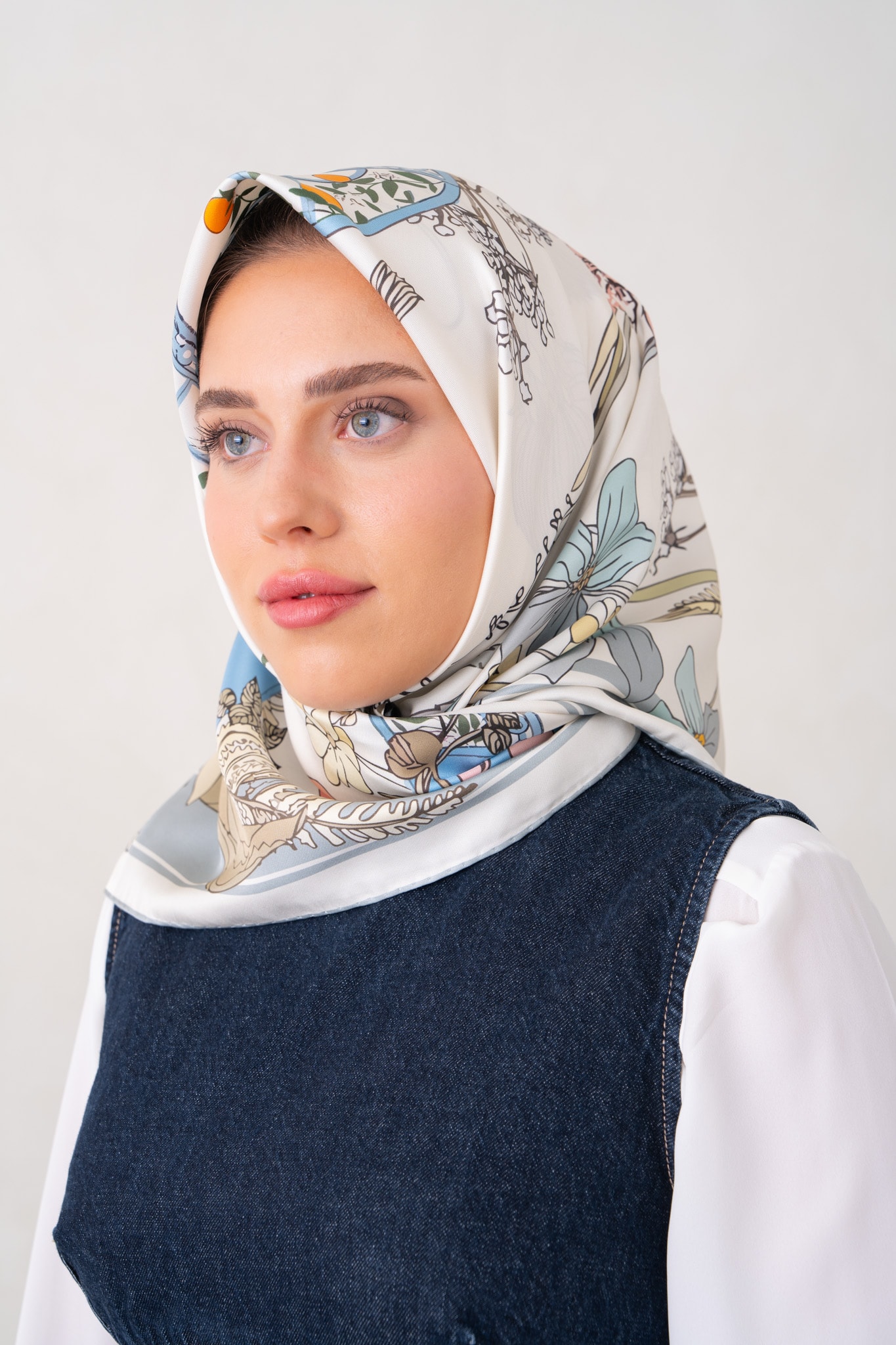 Green Garden Scarf