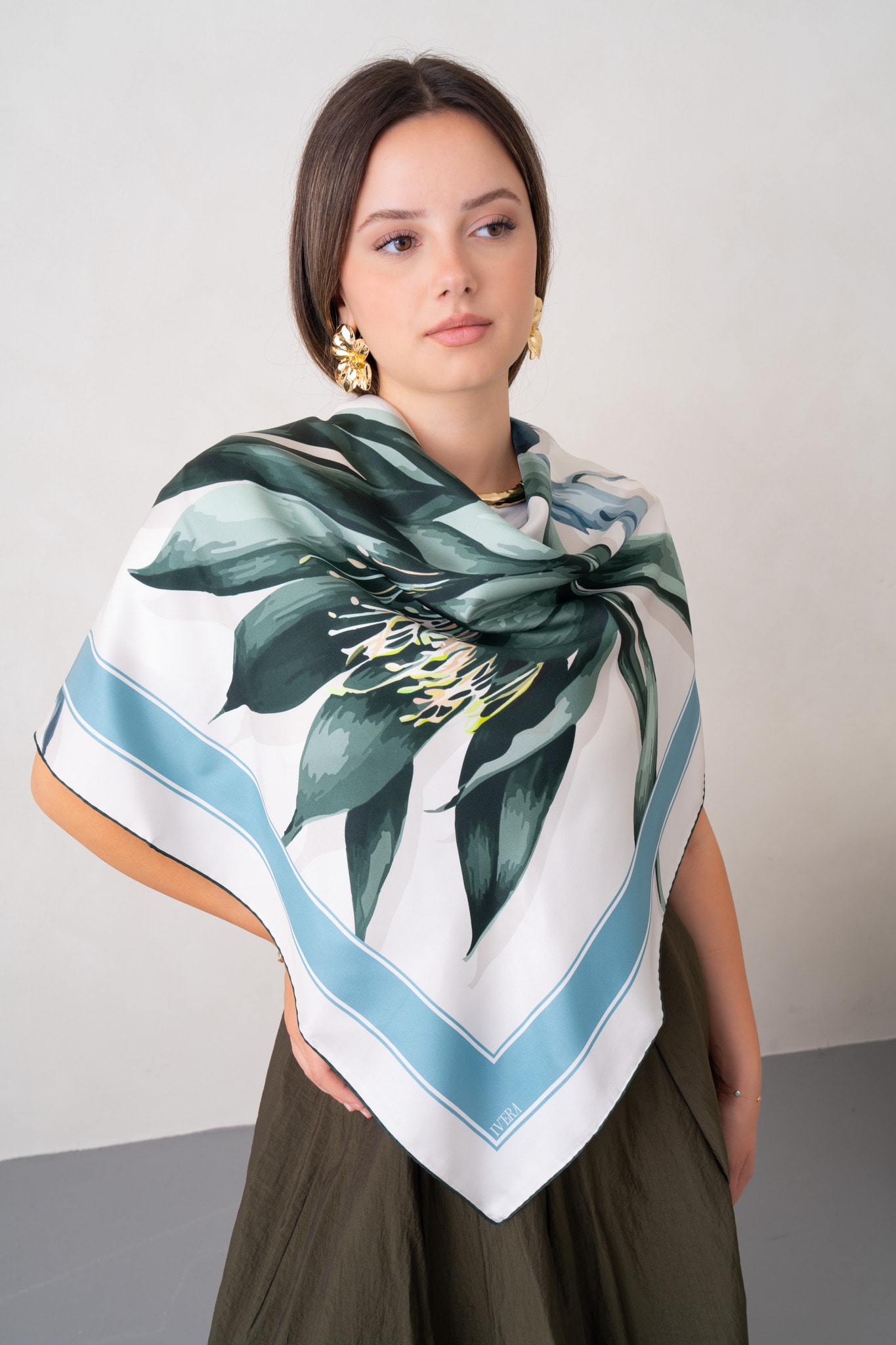 Mint Queen Of The Night Scarf